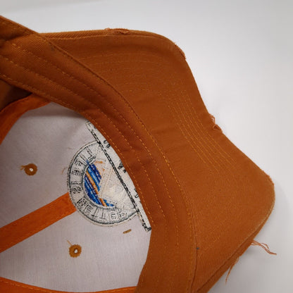 Life Is Better In The Mountains Slideback Hat Orangish-Brown OSFA Solid