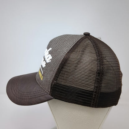 Brown One Size Trucker Hat Picanha na Brasa Restaurante Choperia Mesh Snapback