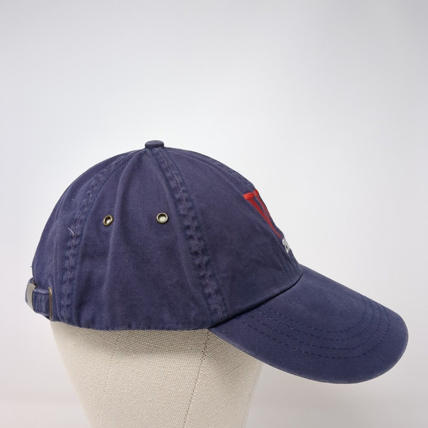 W 2004 Larry Craig WH Advance Slideback Hat Blue OS Adjustable Embroidered Anvil