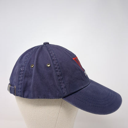 W 2004 Larry Craig WH Advance Slideback Hat Blue OS Adjustable Embroidered Anvil