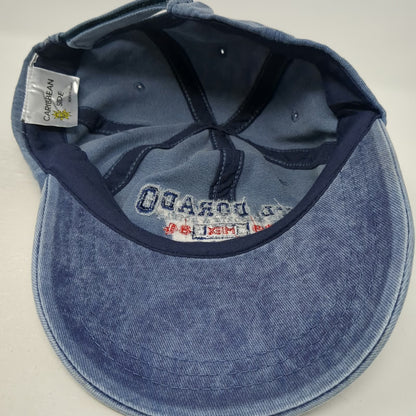 Caribbean Side El Dorado Spa Resorts Mexico Blue One Size Baseball Cap Hat
