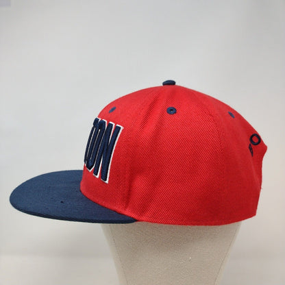 Boston Snapback Hat Multicolor OSFA Embroidered Adjustable Bay State