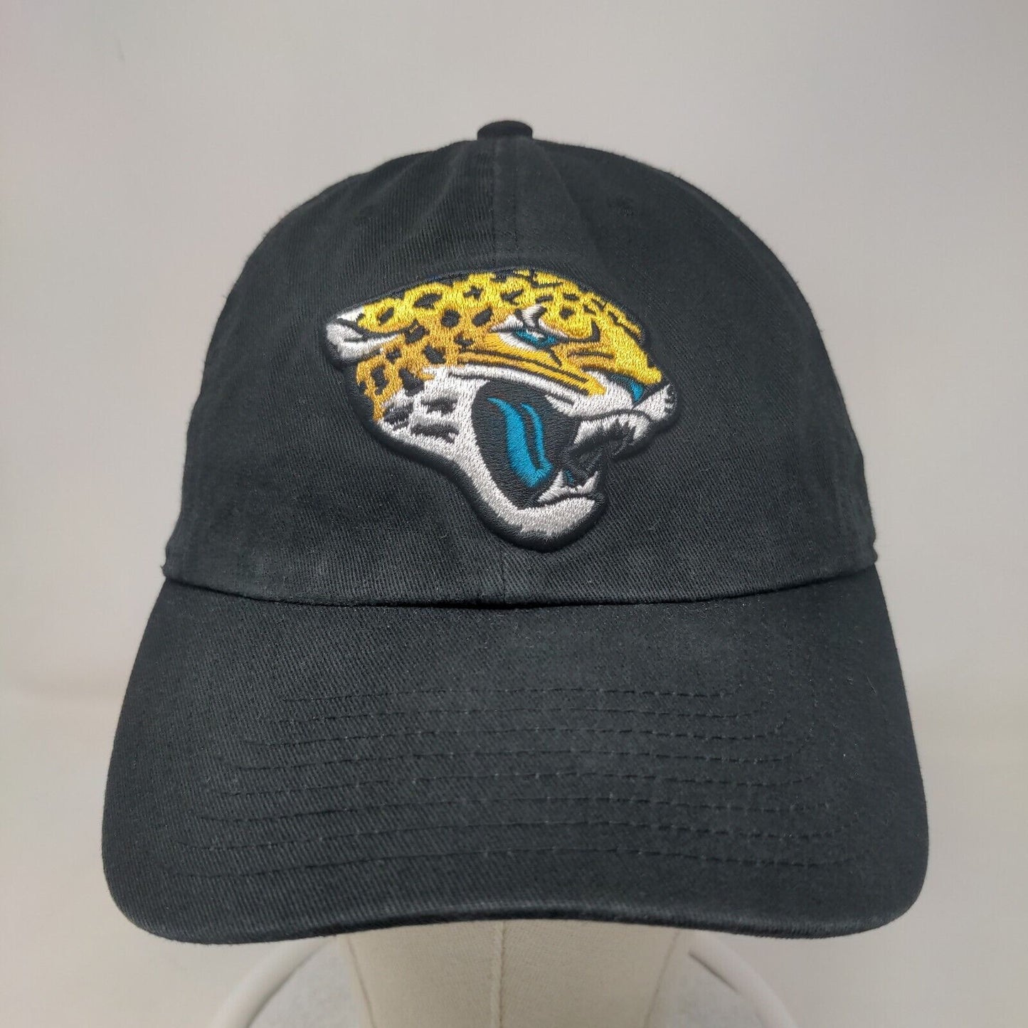 '47 Brand Men's Slideback Hat Black OSFA Embroidered Jacksonville Jaguars Logo