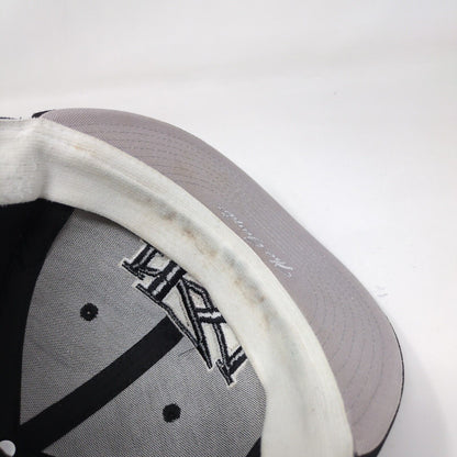 The Game Fitted Hat Black Medium Embroidered Monogram Vent Holes