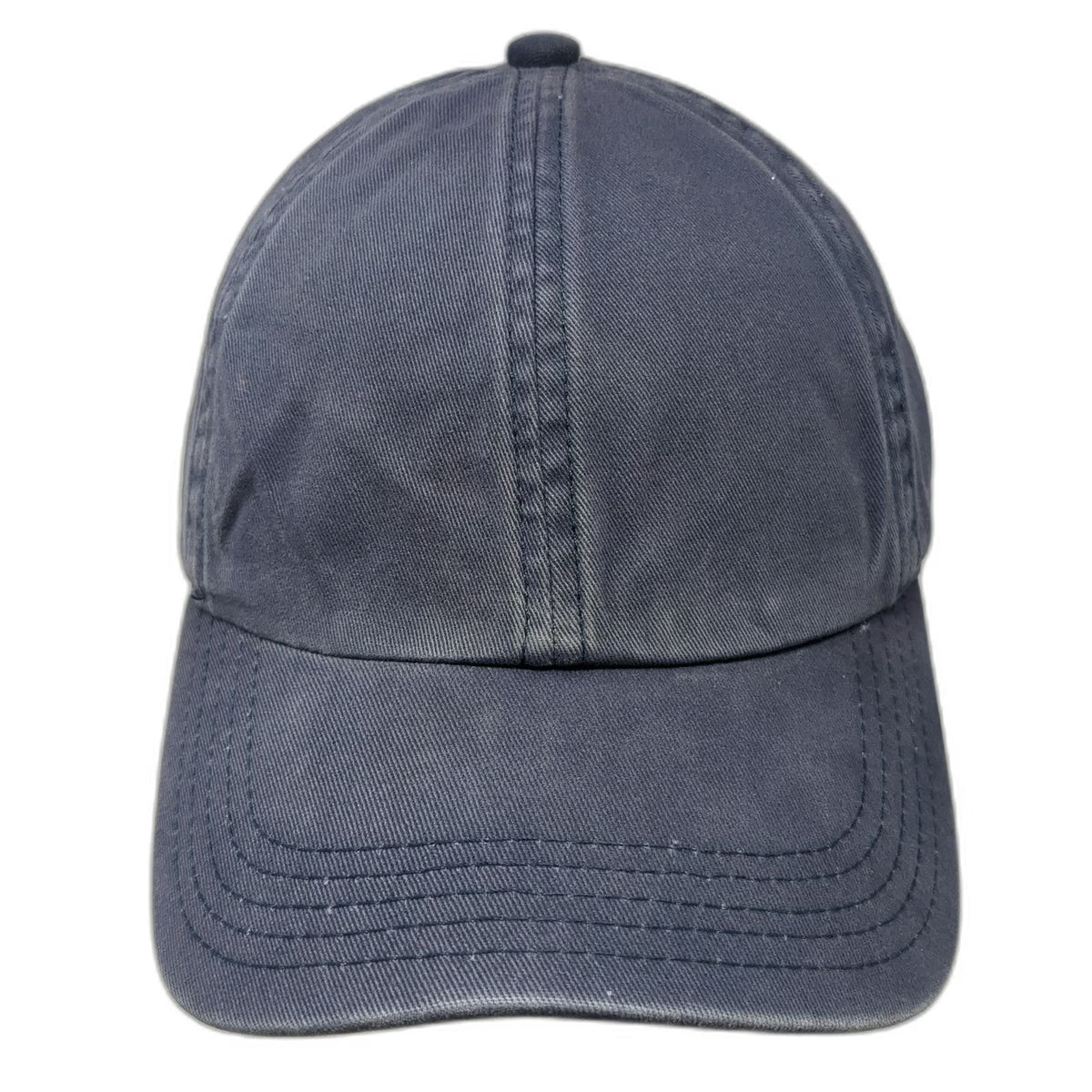GAP Baseball Cap Blue One Size Slideback Blank Green Underbrim Adjustable Hat