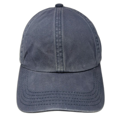 GAP Baseball Cap Blue One Size Slideback Blank Green Underbrim Adjustable Hat