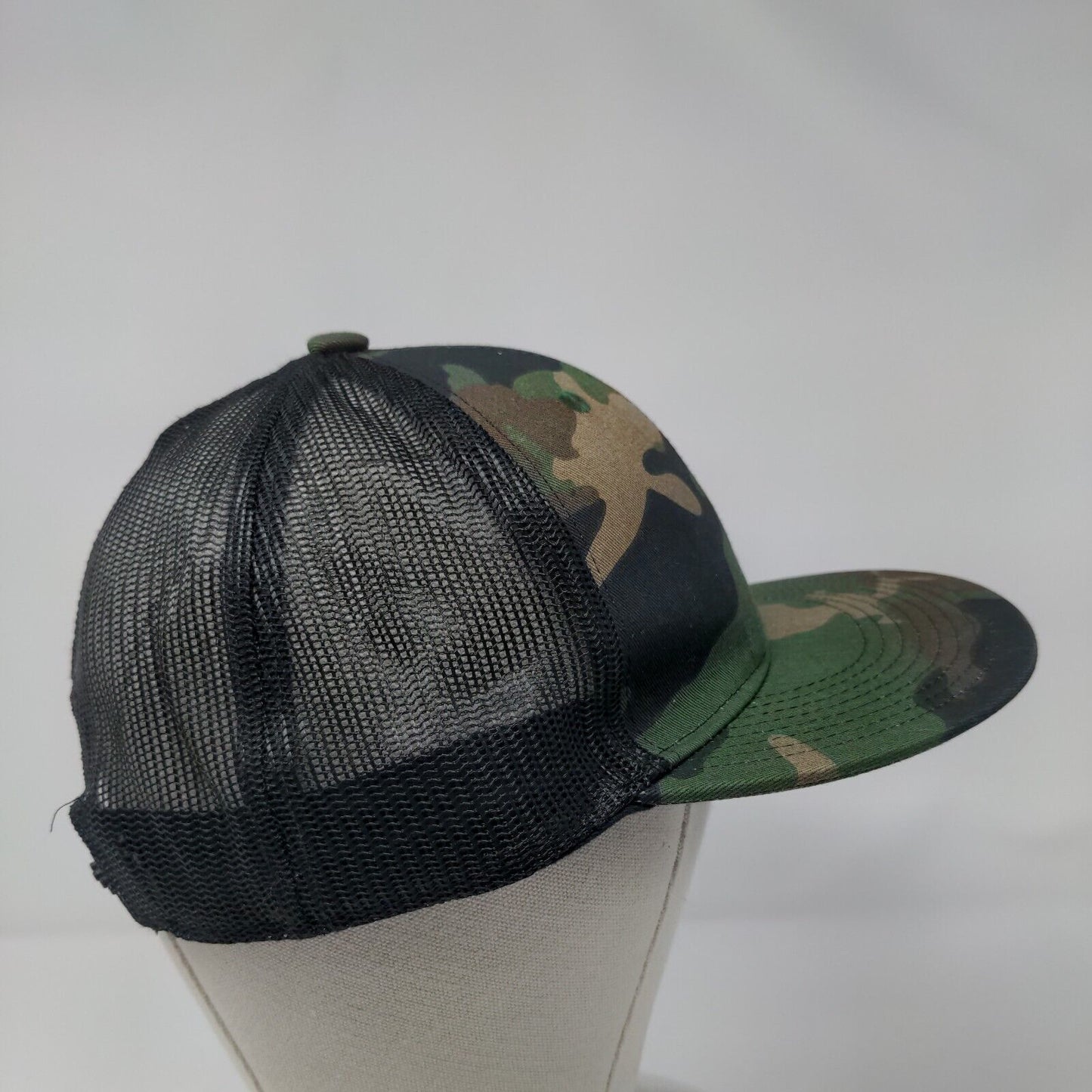 Ponderosa Park Run '23 Snapback Trucker Hat Camouflage OSFA Mesh Back