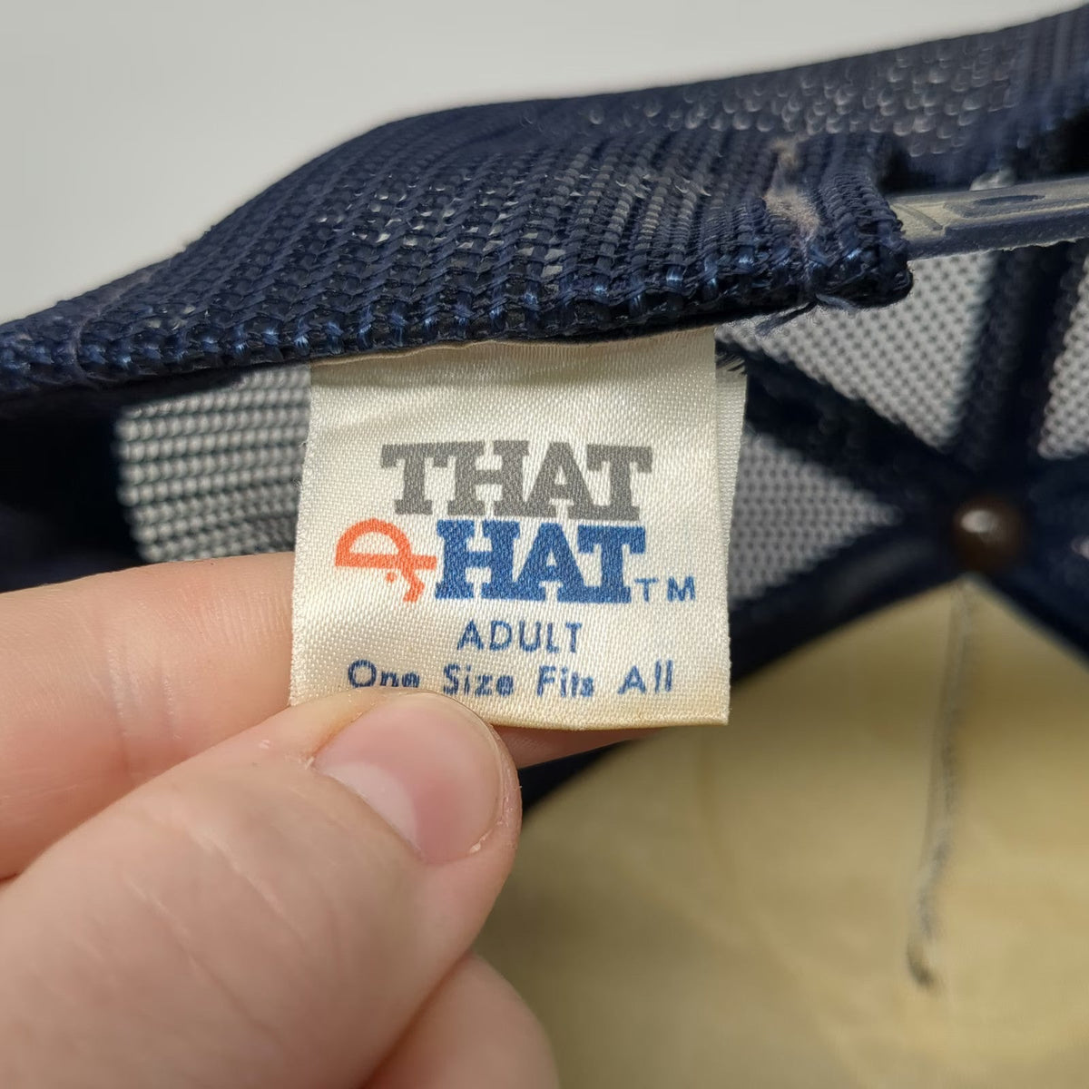 That Hat Blue Trucker Hat L Idaho Fish & Game 50th Anniversary Snapback Mesh