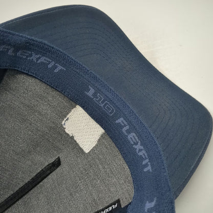 Travis Mathew Trucker Hat Blue One Size Snapback Mesh Horizontal Stripes Golf