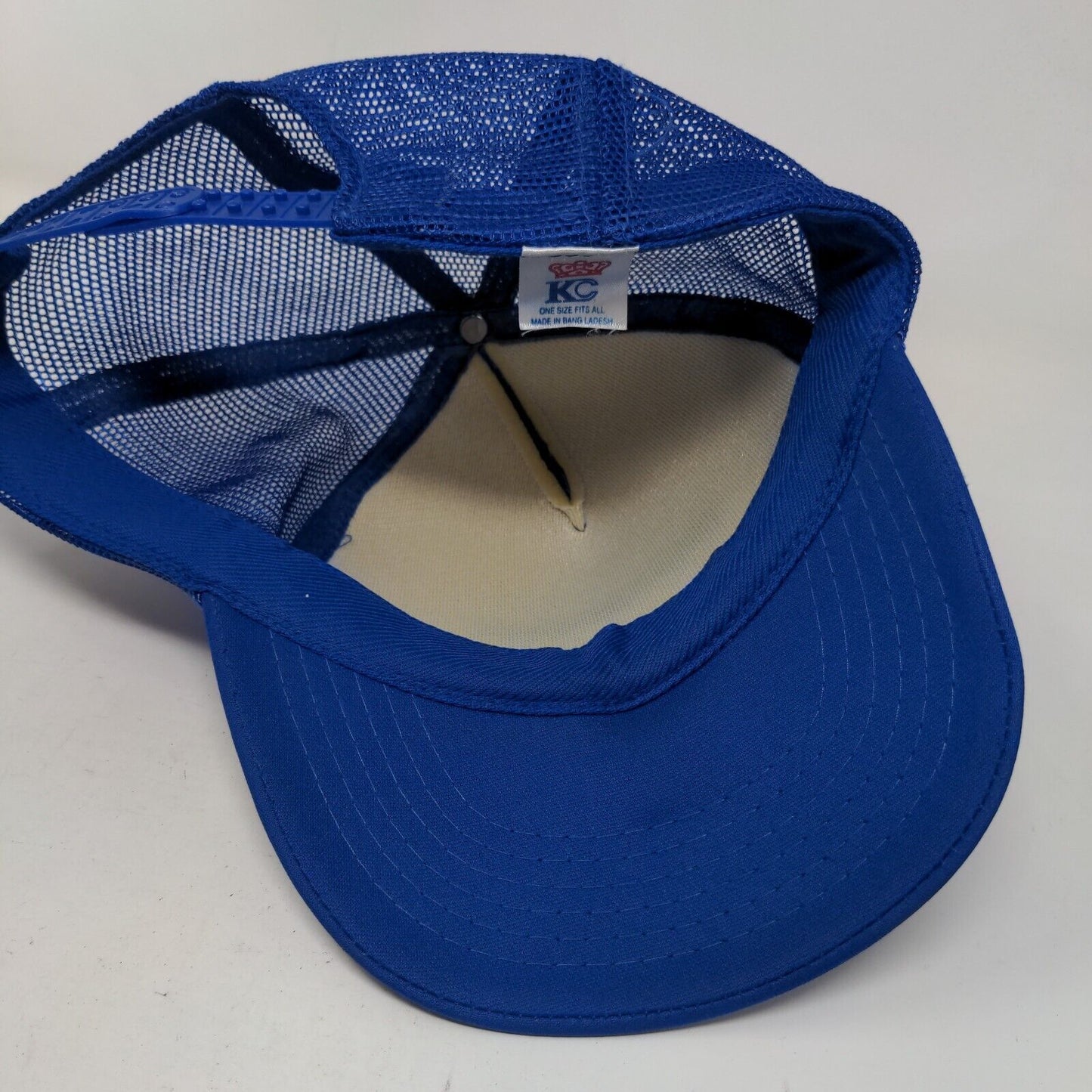 Norandex Snapback Mesh Back Rope Trucker Hat Blue OSFA Adjustable KC Caps