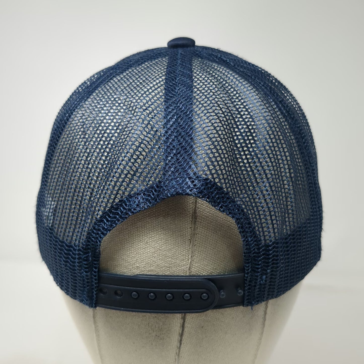 Leo Pard Trucker Hat Blue One Size MG Imports Peças Automotivas Mesh Snapback