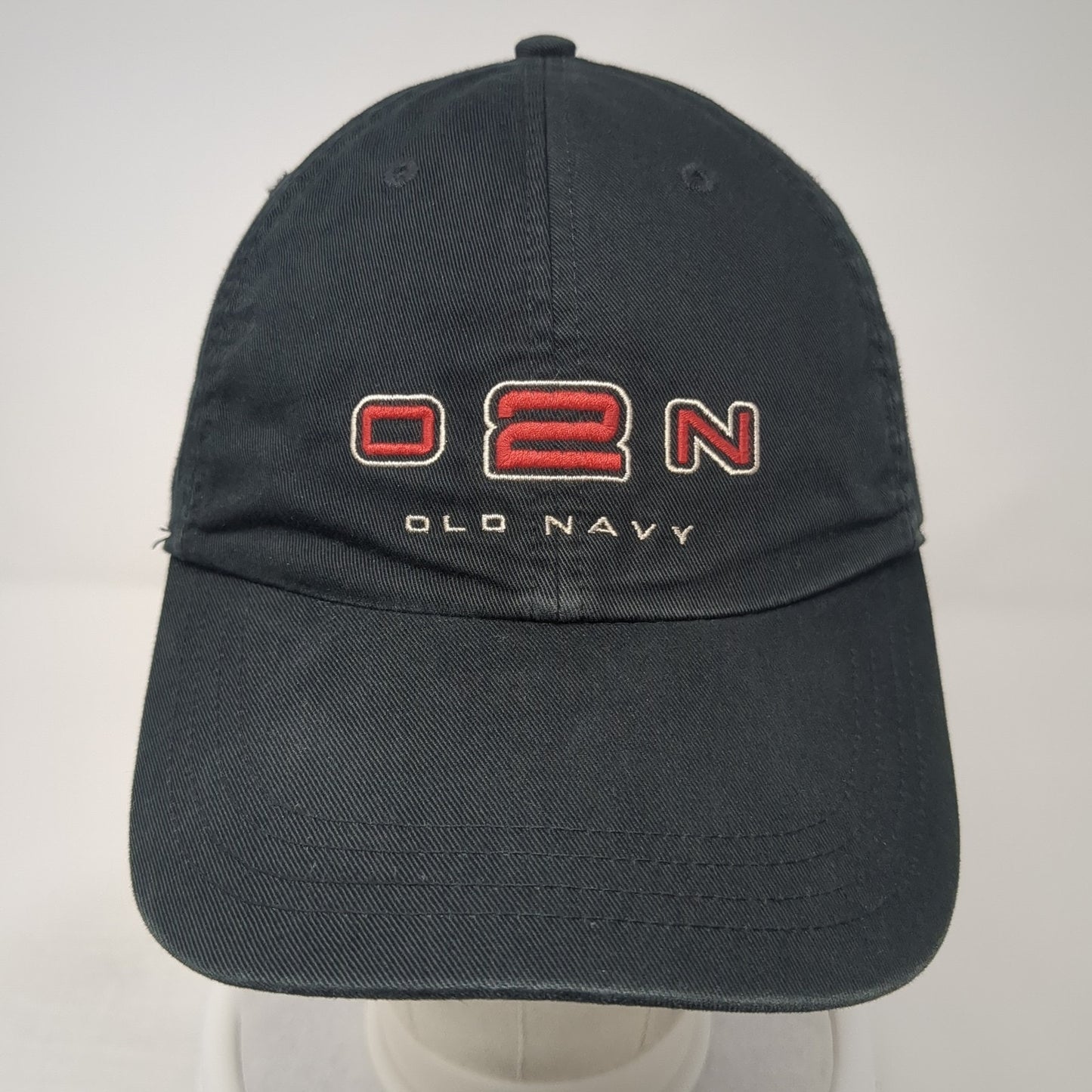 O2N Old Navy Millennium 2000 Baseball Cap Black Large Adjustable Embroidered