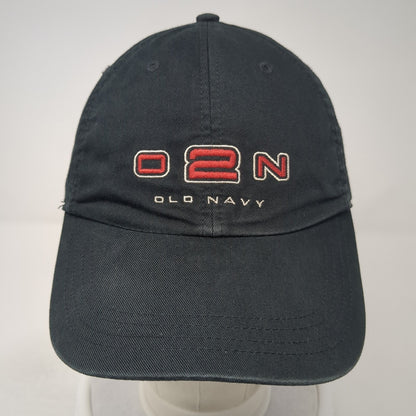 O2N Old Navy Millennium 2000 Baseball Cap Black Large Adjustable Embroidered