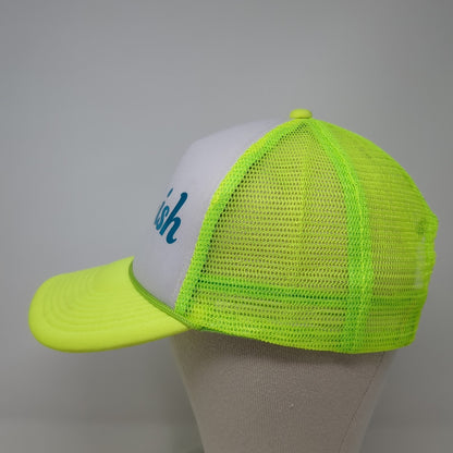 Adult-ish Snapback Mesh Back Trucker Hat Green One Size Salt Creek