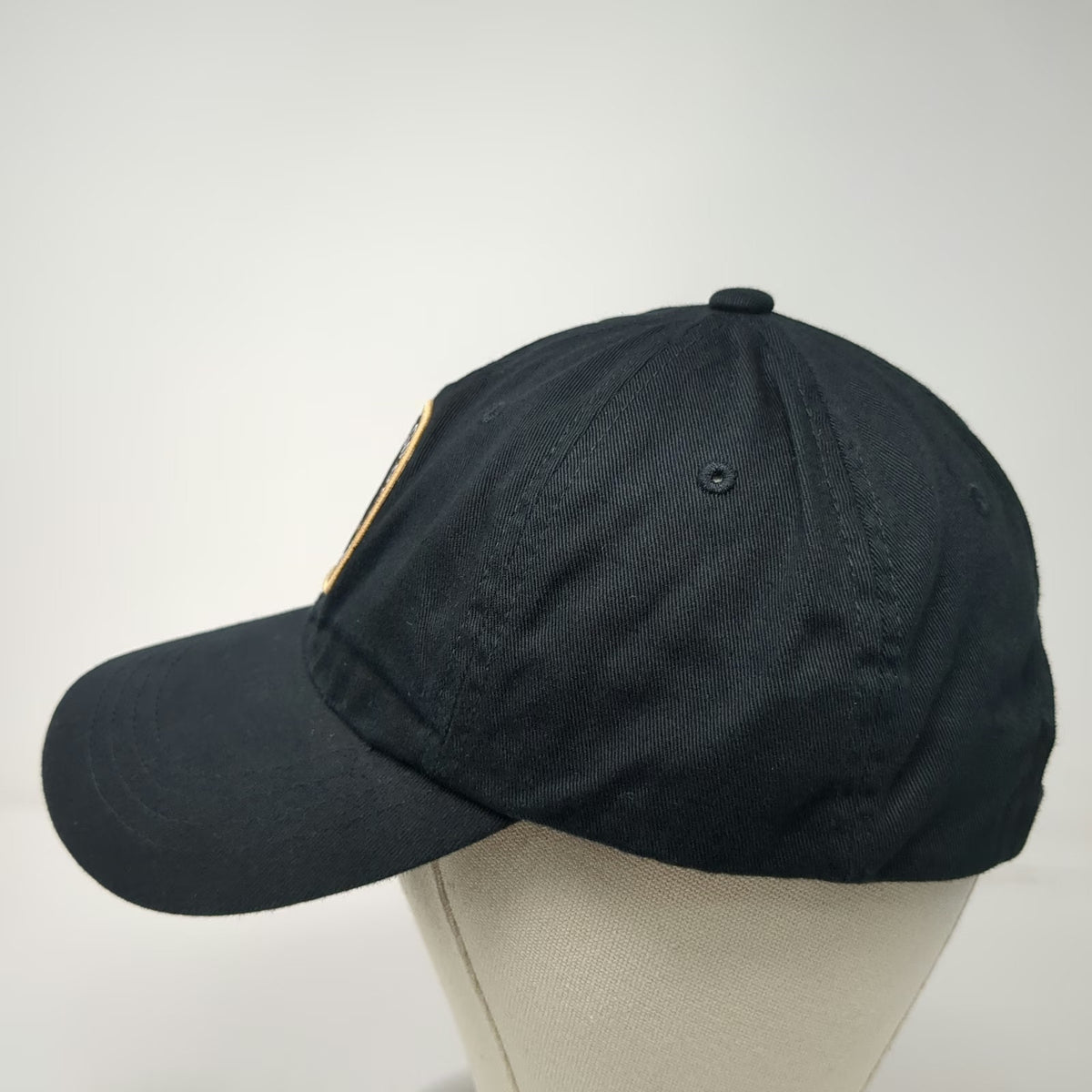 Yupoong Baseball Cap Black One Size Perigee Group Patch Hat Slideback Cotton