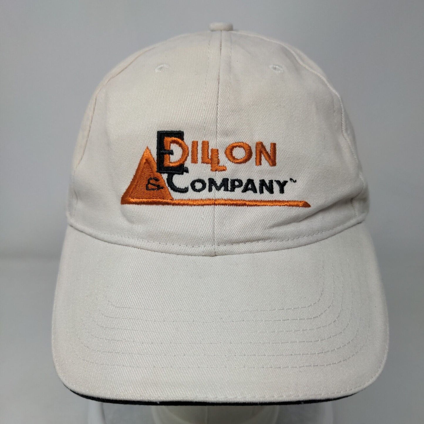 Dillon & Company Strapback Hat Cream One Size Adjustable Bayside