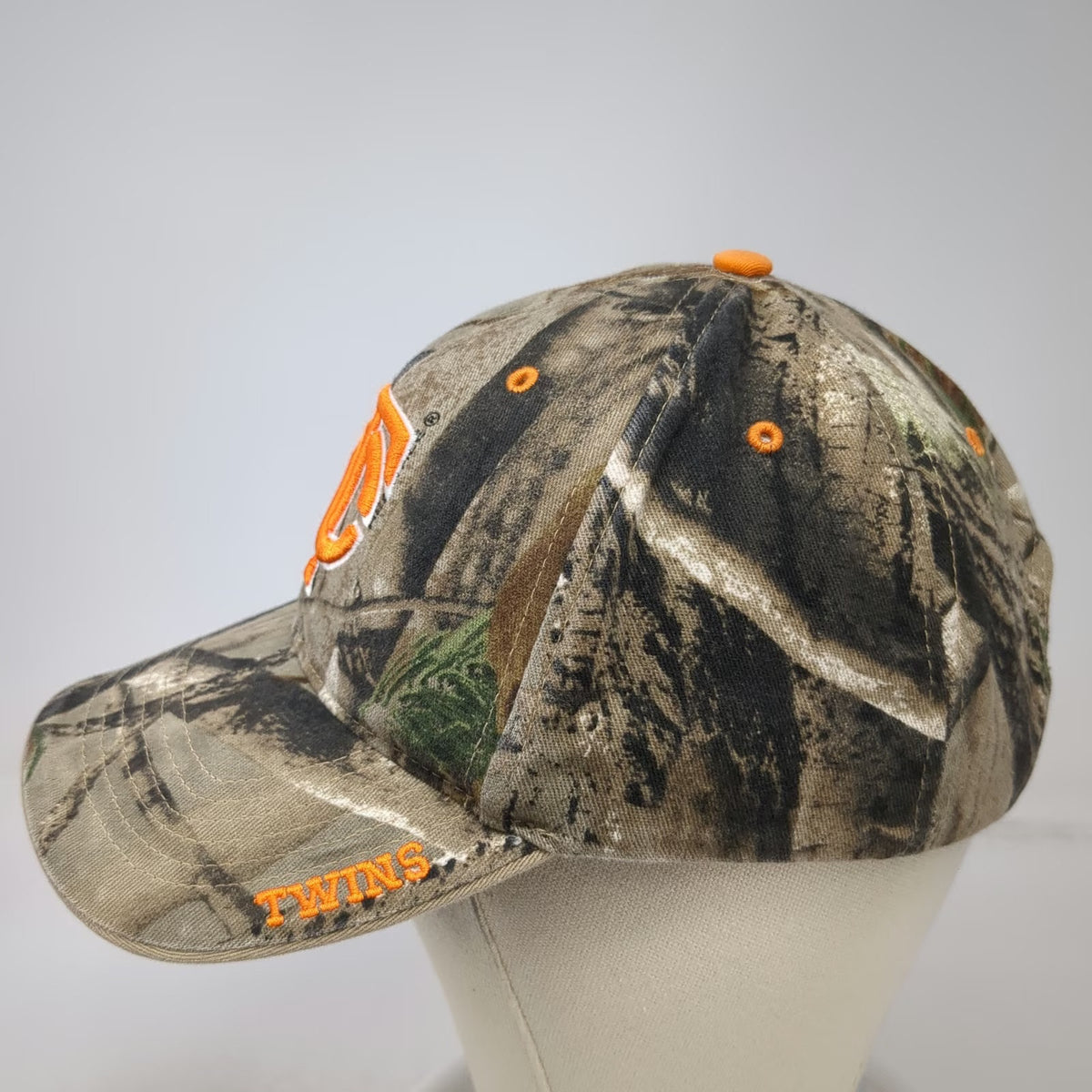 Minnesota Twins MLB Fan Favorite Baseball Cap Brown One Size Camo Strapback