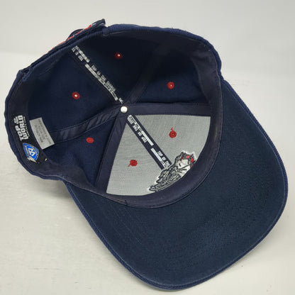 Gonzaga Bulldogs NCAA Top of the World Blue One Size Hat Cap Strapback GU Logo
