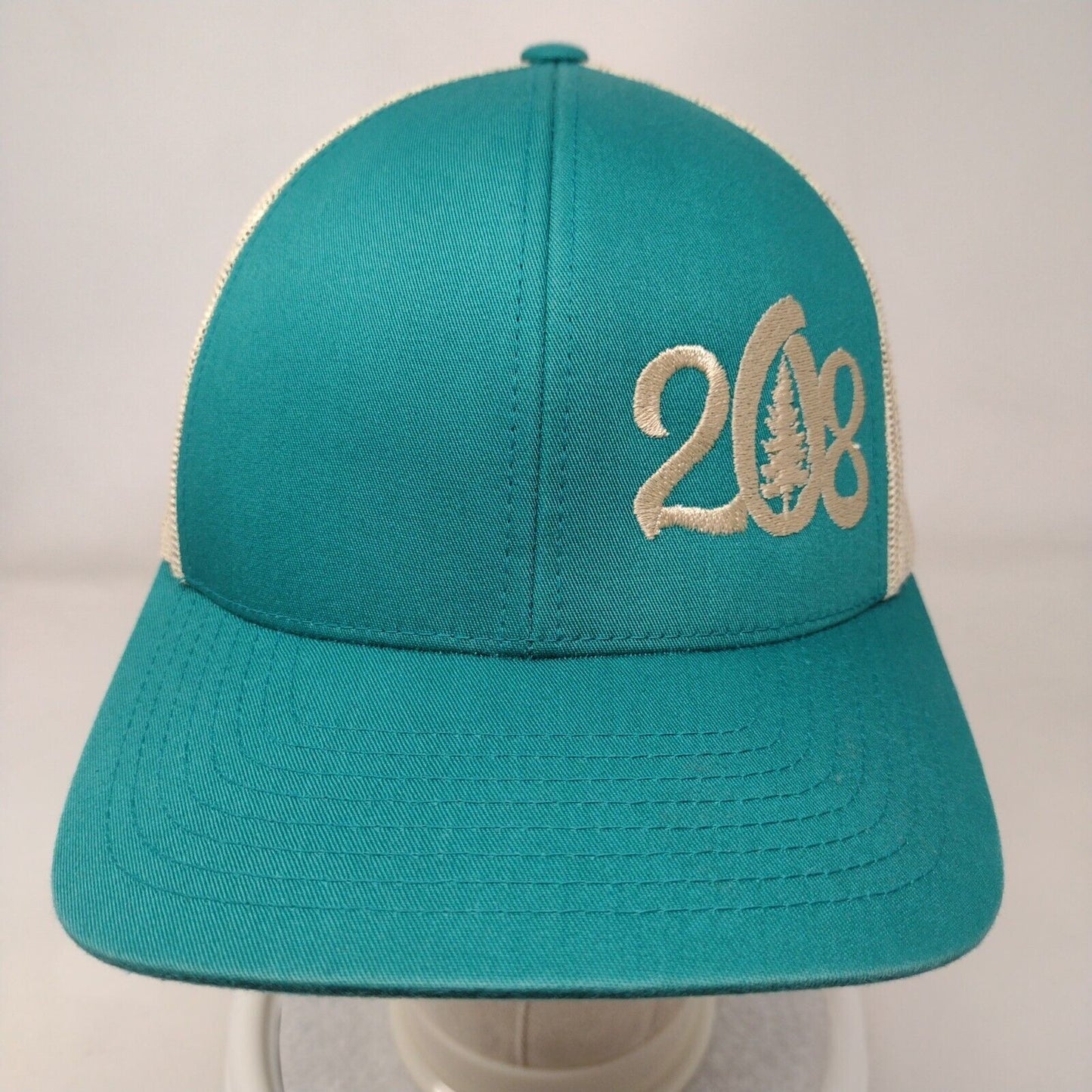 208 Snapback Mesh Back Trucker Hat Multi One Size Pacific Headwear