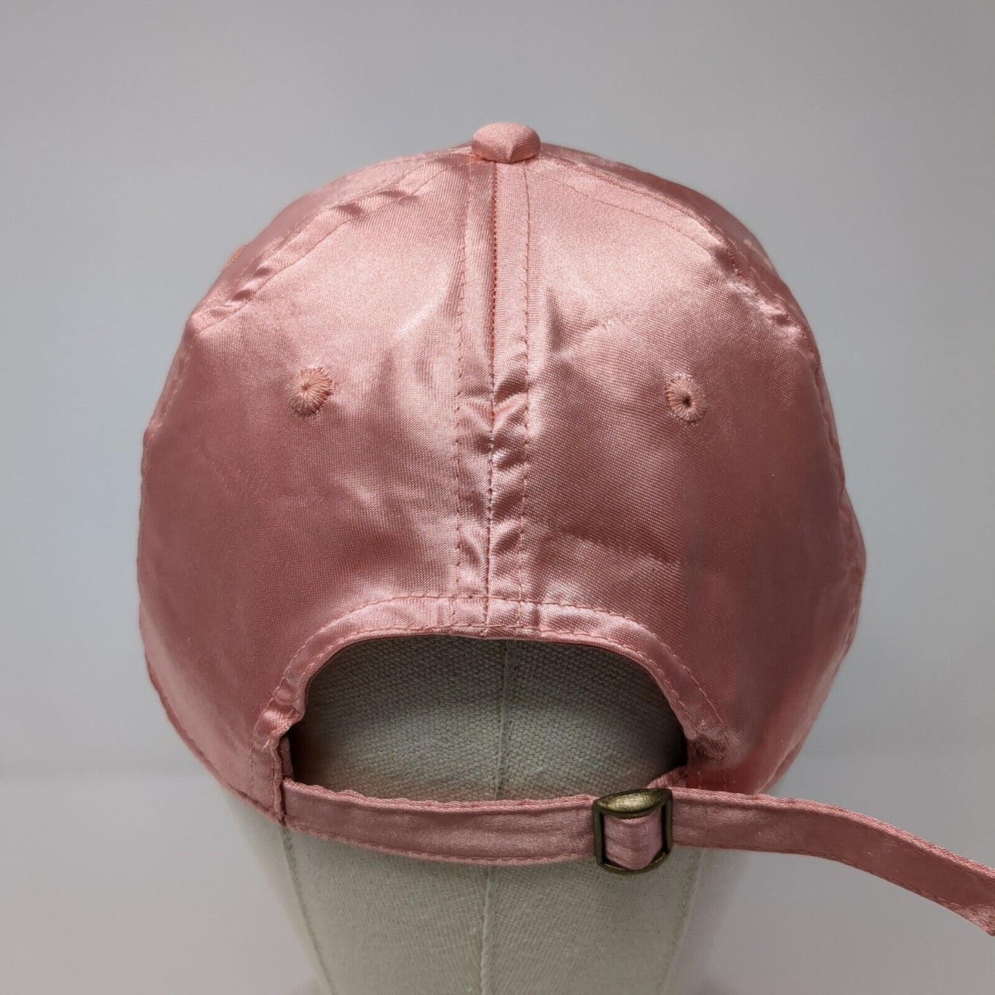Unbranded Slideback Hat Pink OSFM Solid Adjustable Blank 6 Panel