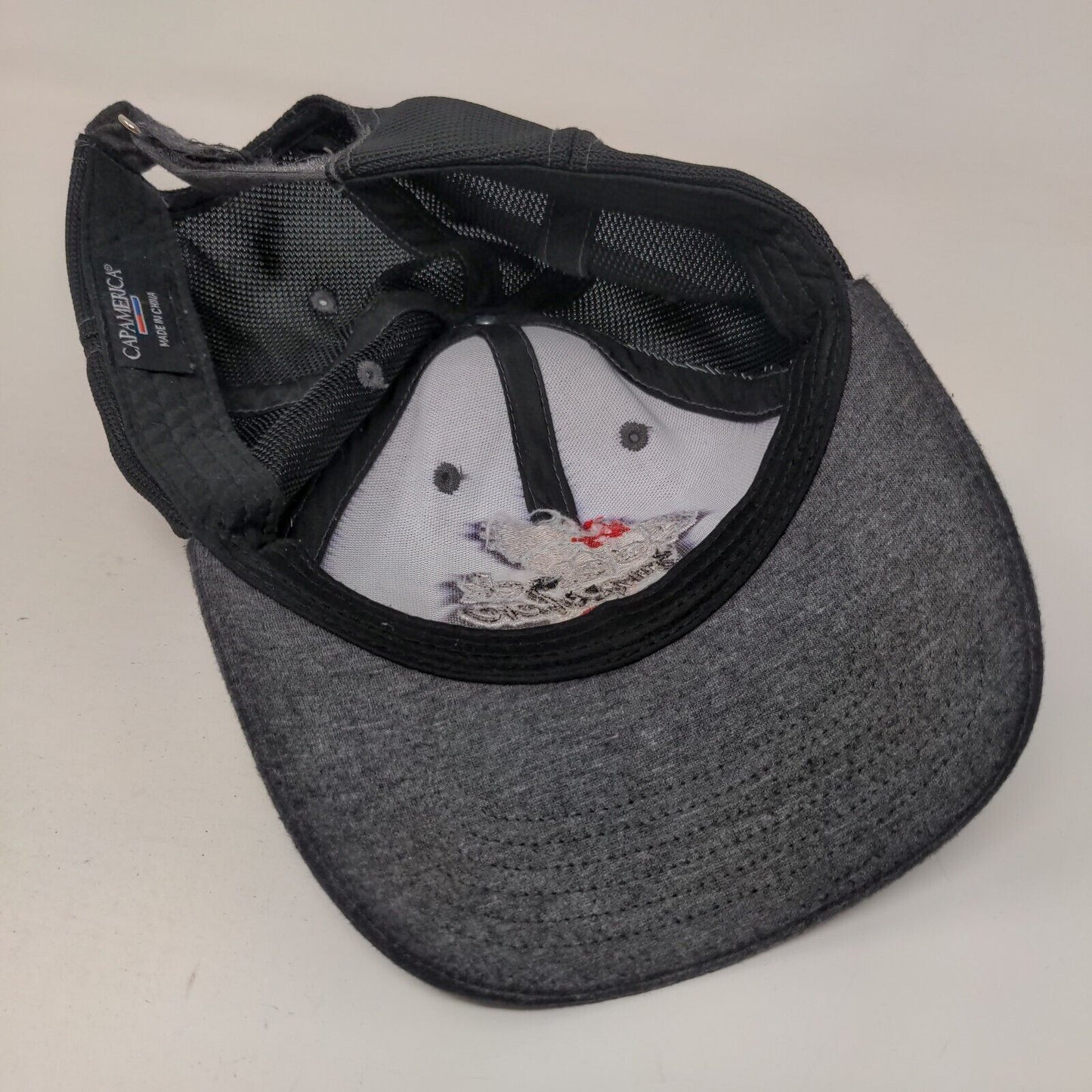 Toyota It's 4 o'clock Somewhwere Slideback Hat Gray One Size Embroidered Mesh