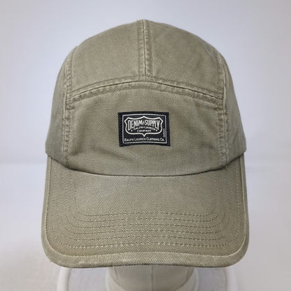 Denim & Supply Ralph Lauren 5 Panel Brown One Size Herringbone Hat Adjustable