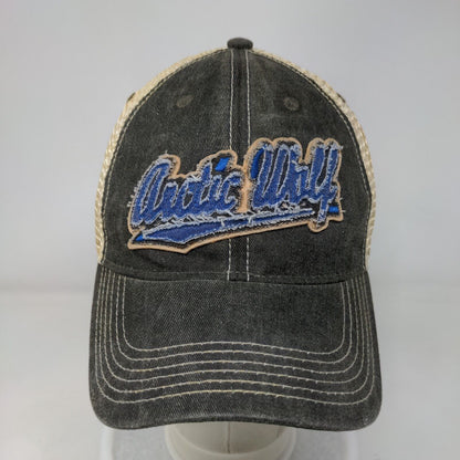 Arctic Wolf Snapback Trucker Hat Multicolor One Size Adjustable Mesh Back Legacy