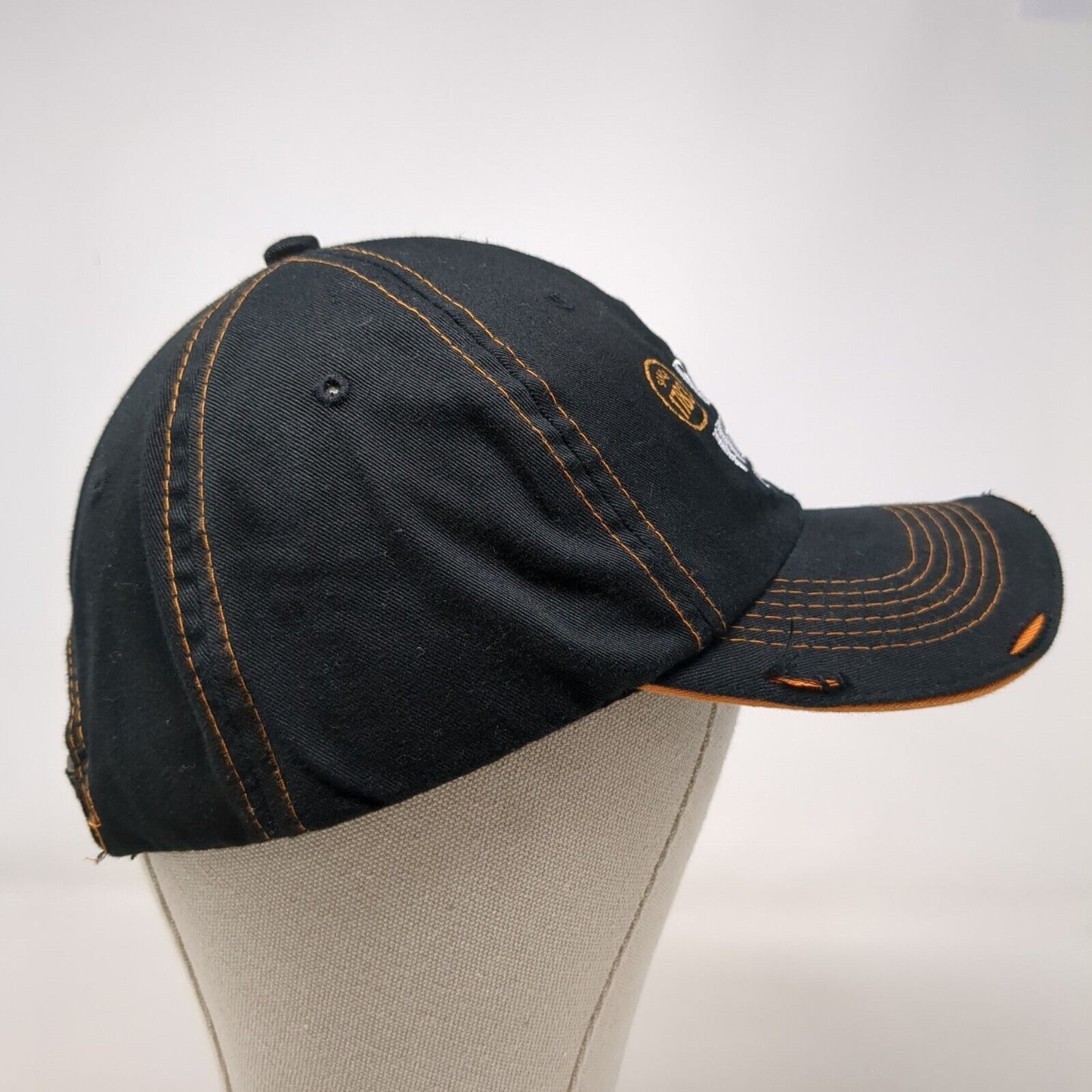 Evan Williams Bourbon Slideback Hat Black OSFA Adjustable Embroidered
