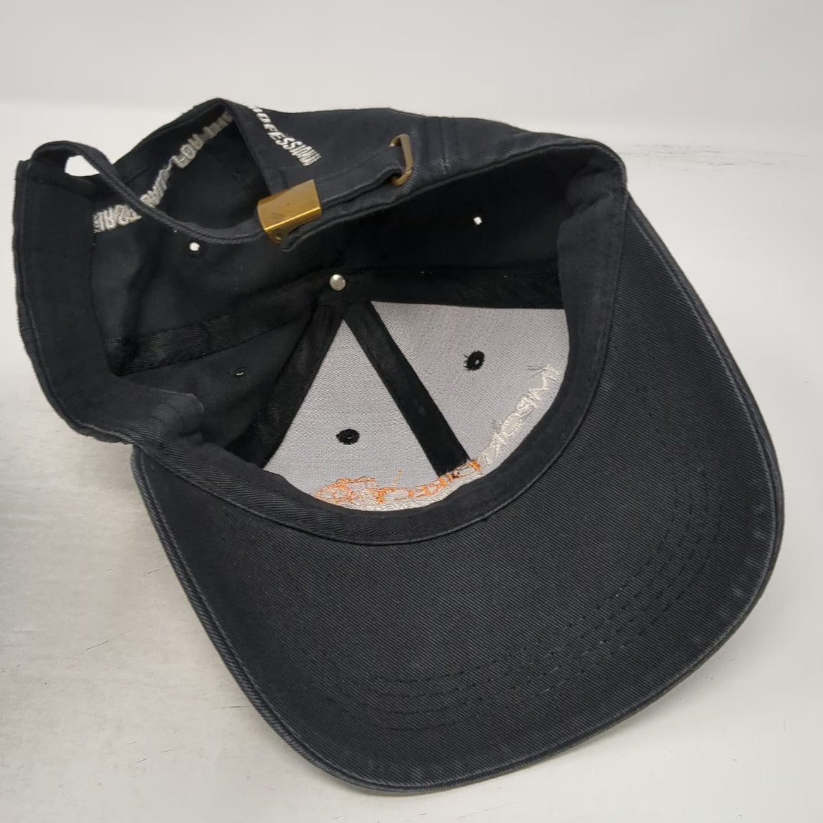 Import Direct Black Baseball Cap One Size OE Replacement Parts Slideback Hat