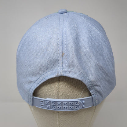 Avenue 9 Snapback Hat Blue One Size Mermaid Scales Sequin Adjustable