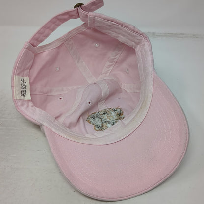 Pink Baseball Cap One Size Idaho Brittany Club Dog Slideback Adjustable Hat