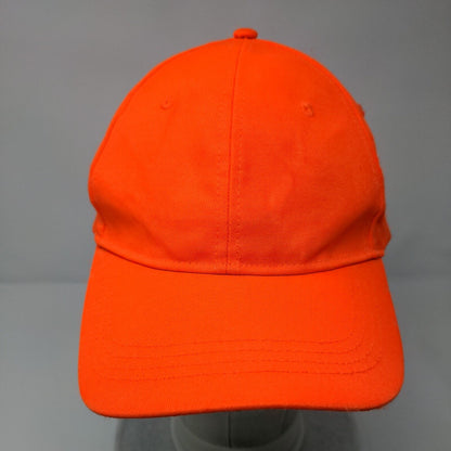 Paramount Outdoors Snapback Hat Orange OSFA Adjustable Solid Blank