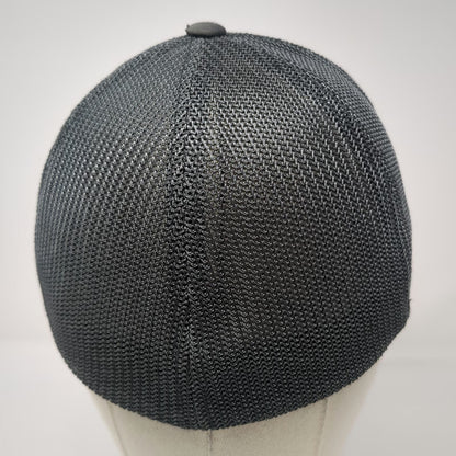 Flexfit Baseball Cap Gray One Size Patty-O-Matic Food Machines Mesh Back Hat