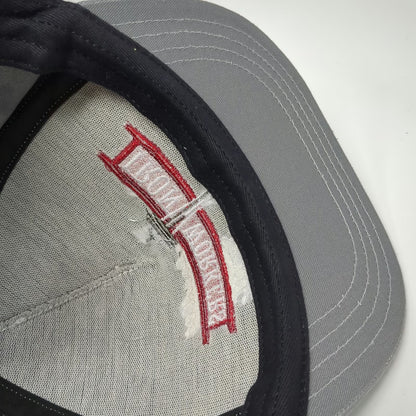 Unionwear 5 Panel Gray One Size Snapback Hat Seattle Iron Workers Local 86 USA