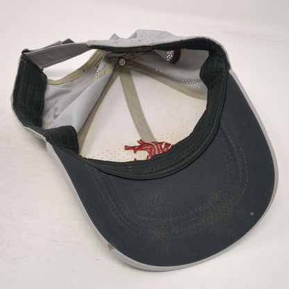 Nike Washington State Cougars NCAA Gray One Size Perforated Strapback Hat Swoosh