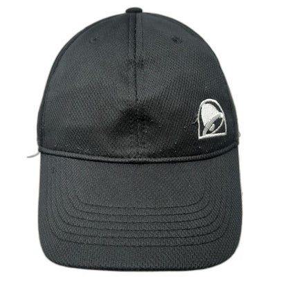 Taco Bell Snapback Black One Size Structured Embroidered Logo Mesh Texture hat