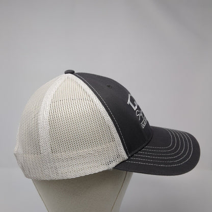 Signature Building & Carport Snapback Trucker Hat Gray OS Adjustable Mesh Otto