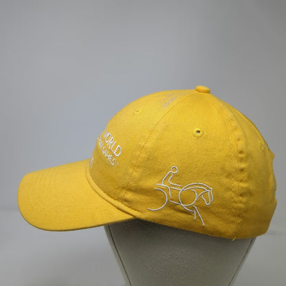Dyehard Baseball Cap Yellow One Size Tryon 2018 Driving World Equestrian Games