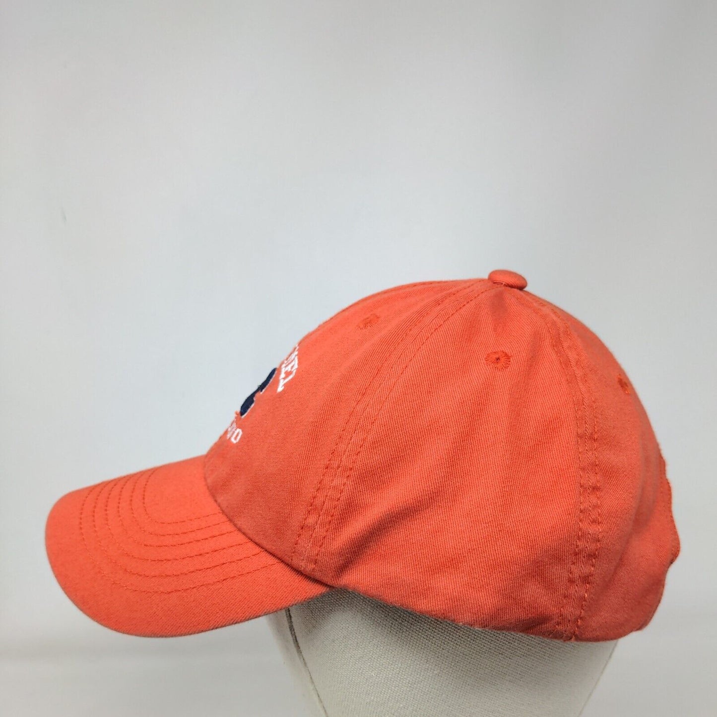Cozumel Mexico Slideback Hat Orange OSFM Adjustable Embroidered Otto Cotton