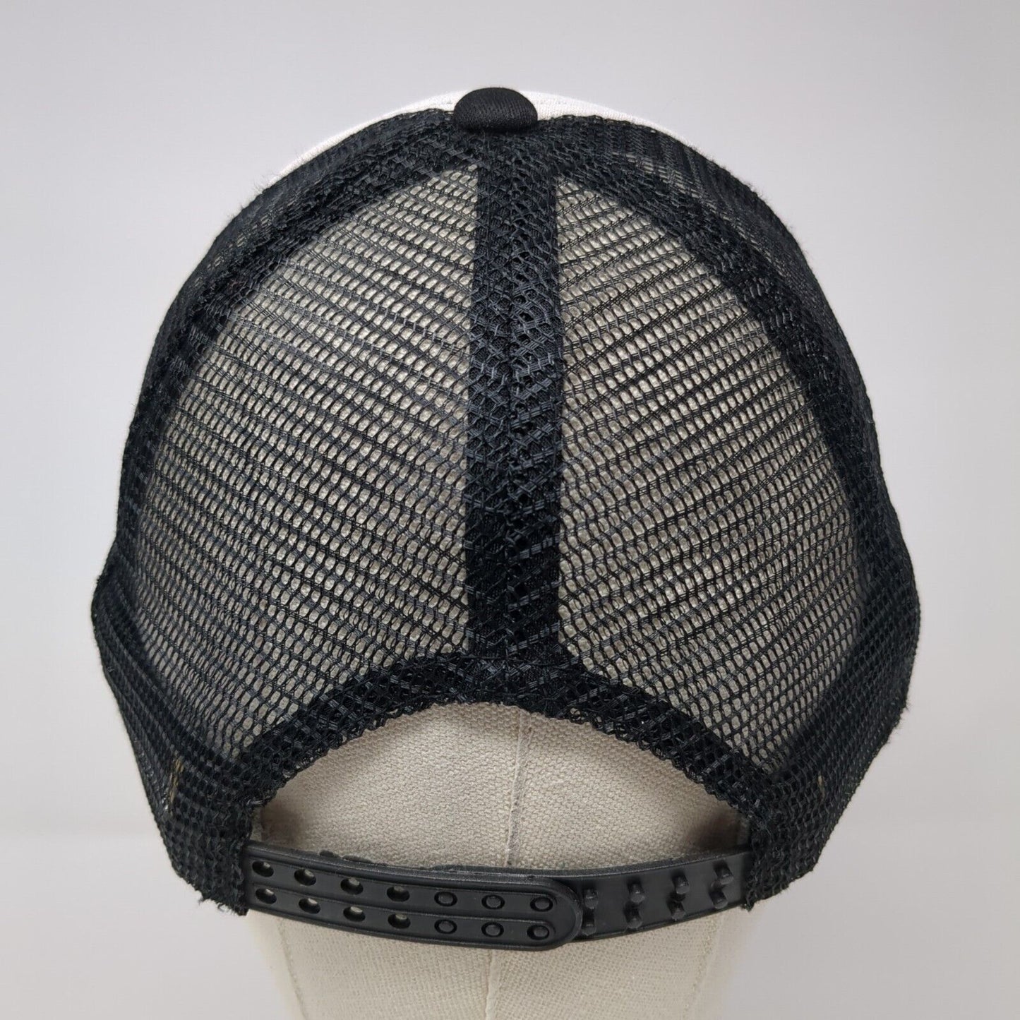 Mountain Feed And Farm Supply Rope Trucker Hat Black One Size Mesh Back