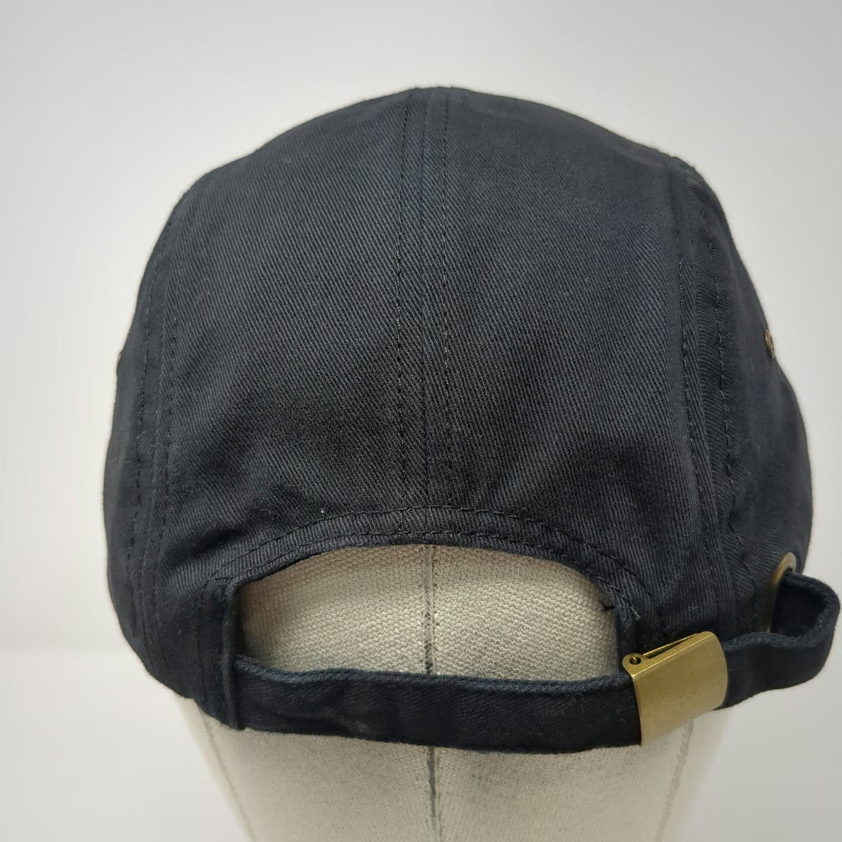 Elegan 5 Panel Black One Size Barley Creek Distillery Leather Patch Poconos Hat