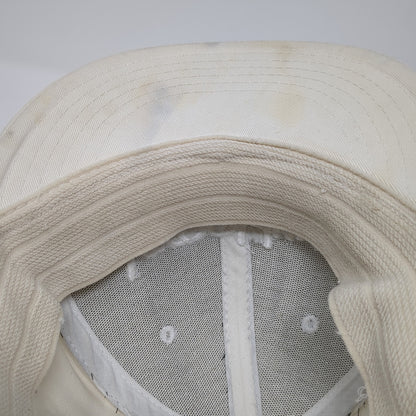 Brooklyn Fitted Baseball Cap Beige One Size Embroidered 6 Panel A-Flex