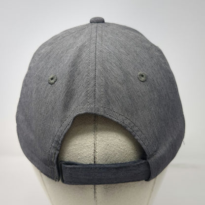 TaylorMade Baseball Cap Gray OSFM MVC Crest Logo Polyester Slideback Golf Hat