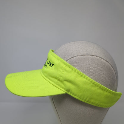 Pomona Lake Marina Sun Visor Hat Green One Size Adjustable Port & Company