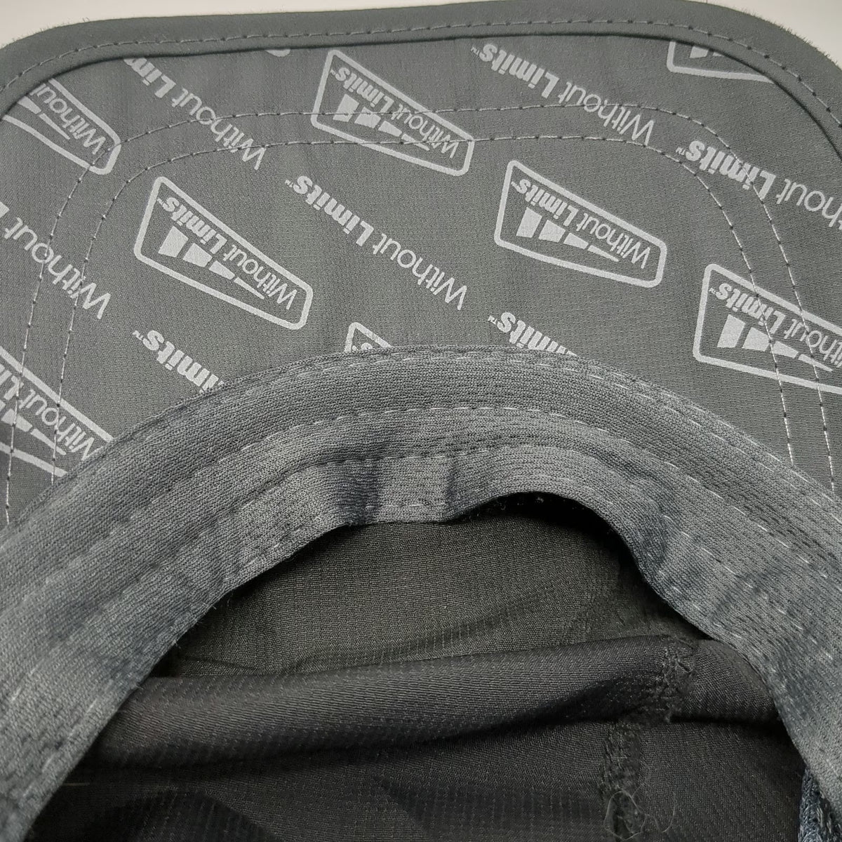 Without Limits 5 Panel Black Hat OSFM Mission Man 2019 Triathlon Finisher Mesh