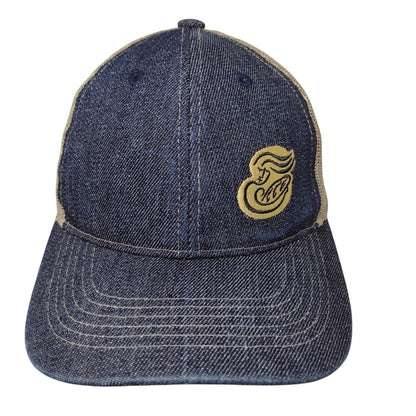 Panera Bread Strapback Employee Trucker Hat Multicolor Denim One Size