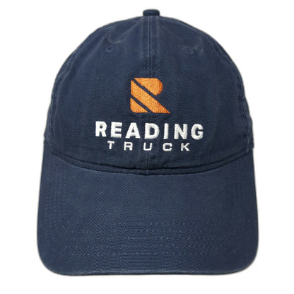 Carhartt Baseball Cap Blue One Size Reading Truck Logo Strapback Adjustable Hat