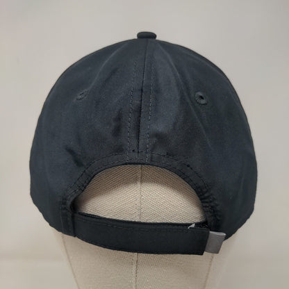 Lake Nona Strapback Hat Black One Size Adjustable Embroidered 6 Panel CORE365