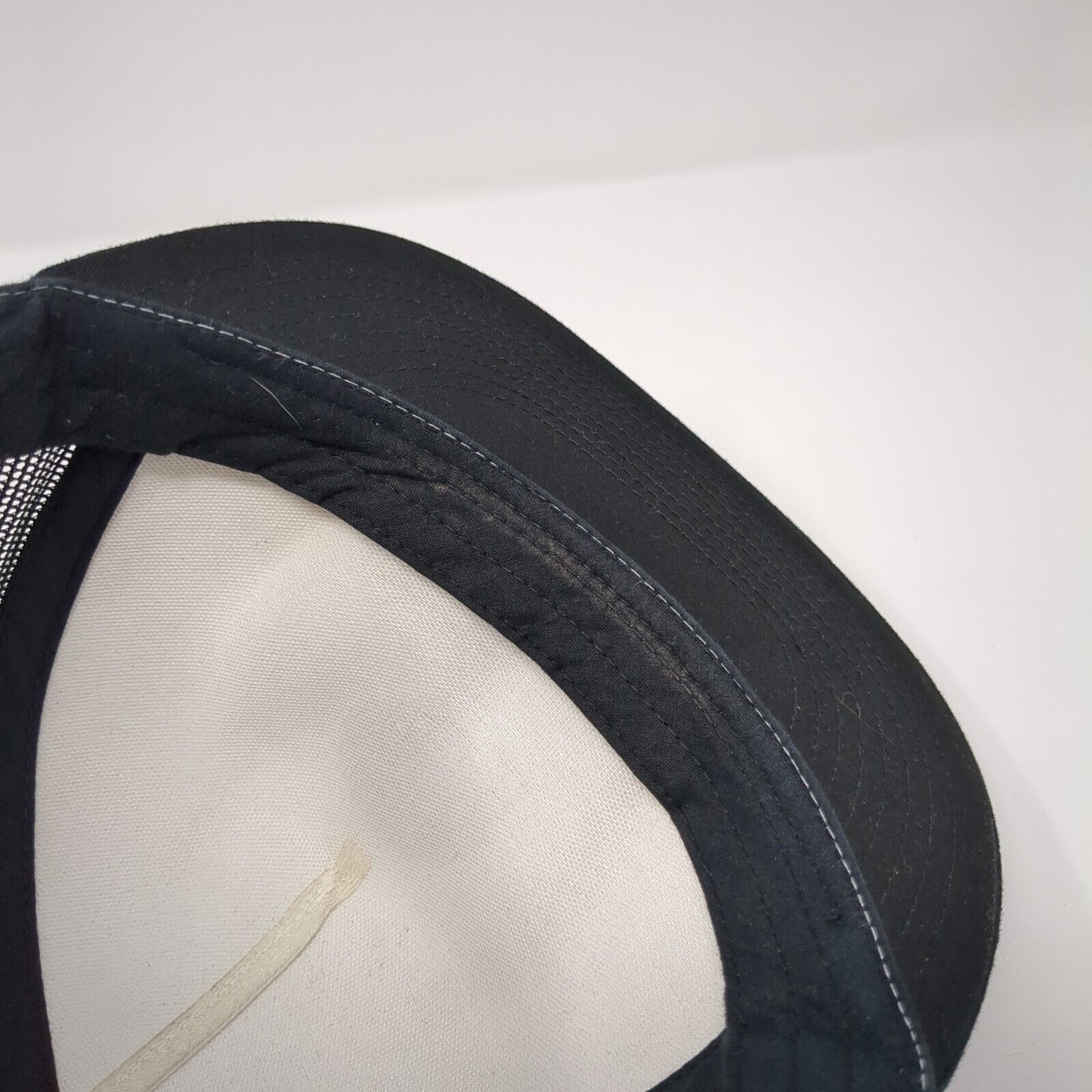 Life At Sea Snapback Trucker Hat Black One Size Mesh Back Yupoong