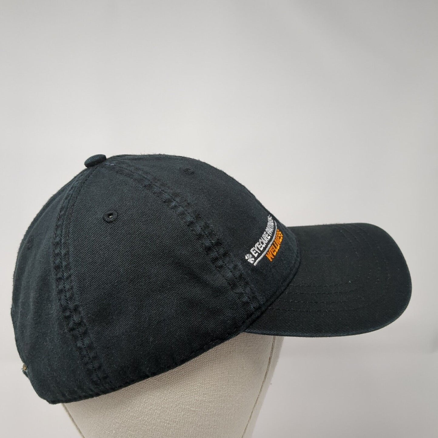 Eyecare Partners LLC Wellness Slideback Hat Black OS Adjustable Cap America